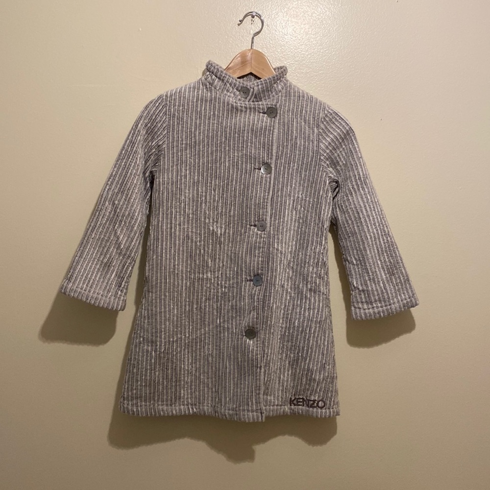 KENZO JUNIOR BUTTON DOWN COAT JACKET. Size 8